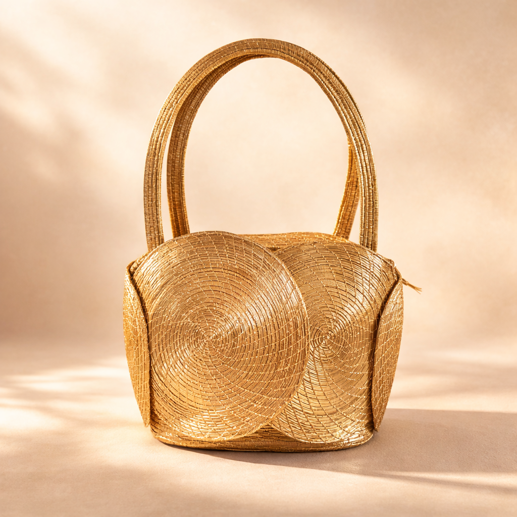 Sol Dourado Bag — Handmade Golden Grass (Capim Dourado) Bag from
