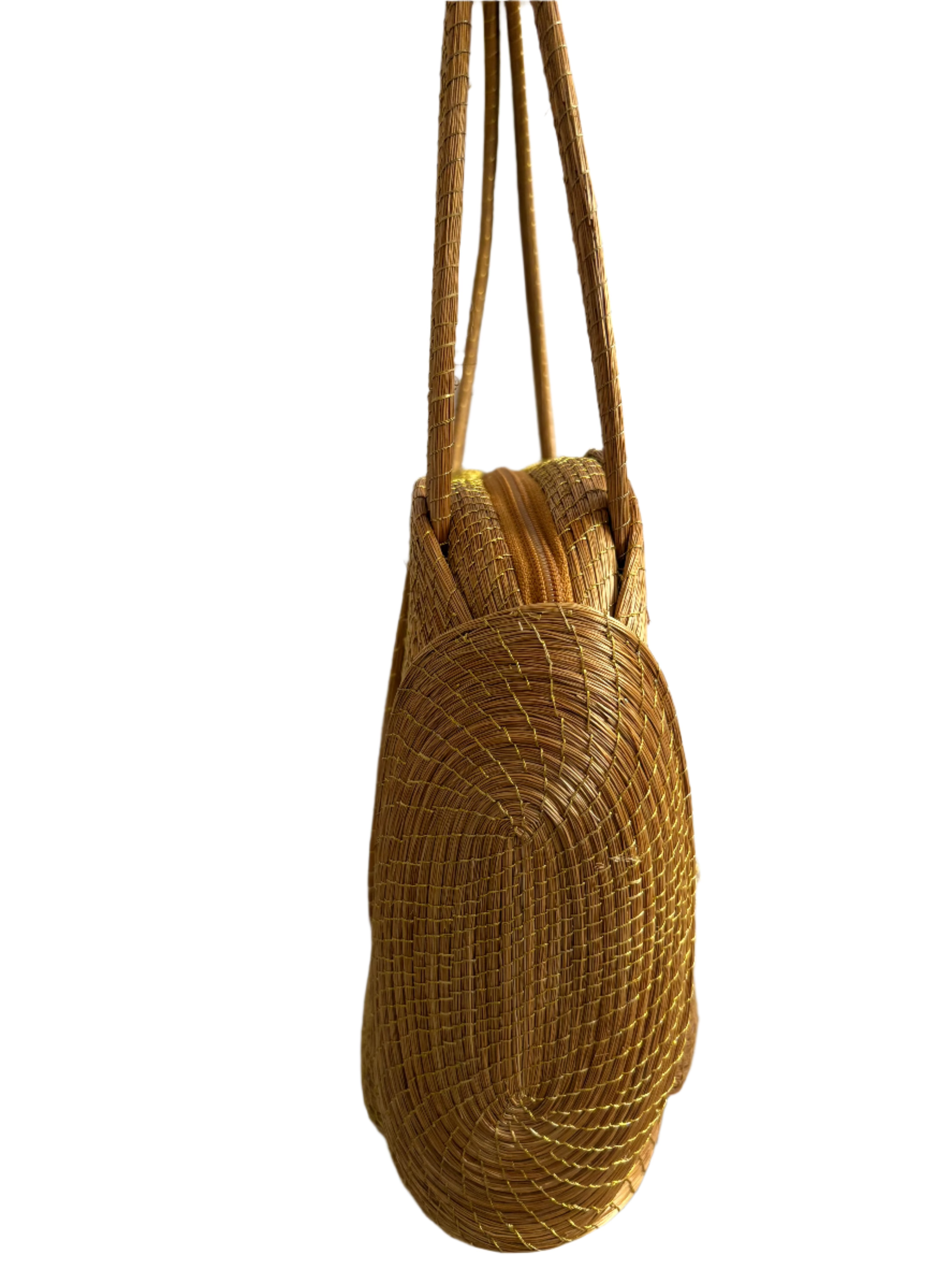 Sol Dourado Bag — Handmade Golden Grass (Capim Dourado) Bag from Brazil