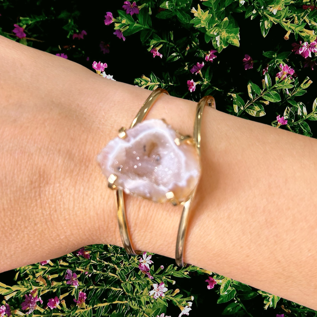 Geode Cuff Bracelet