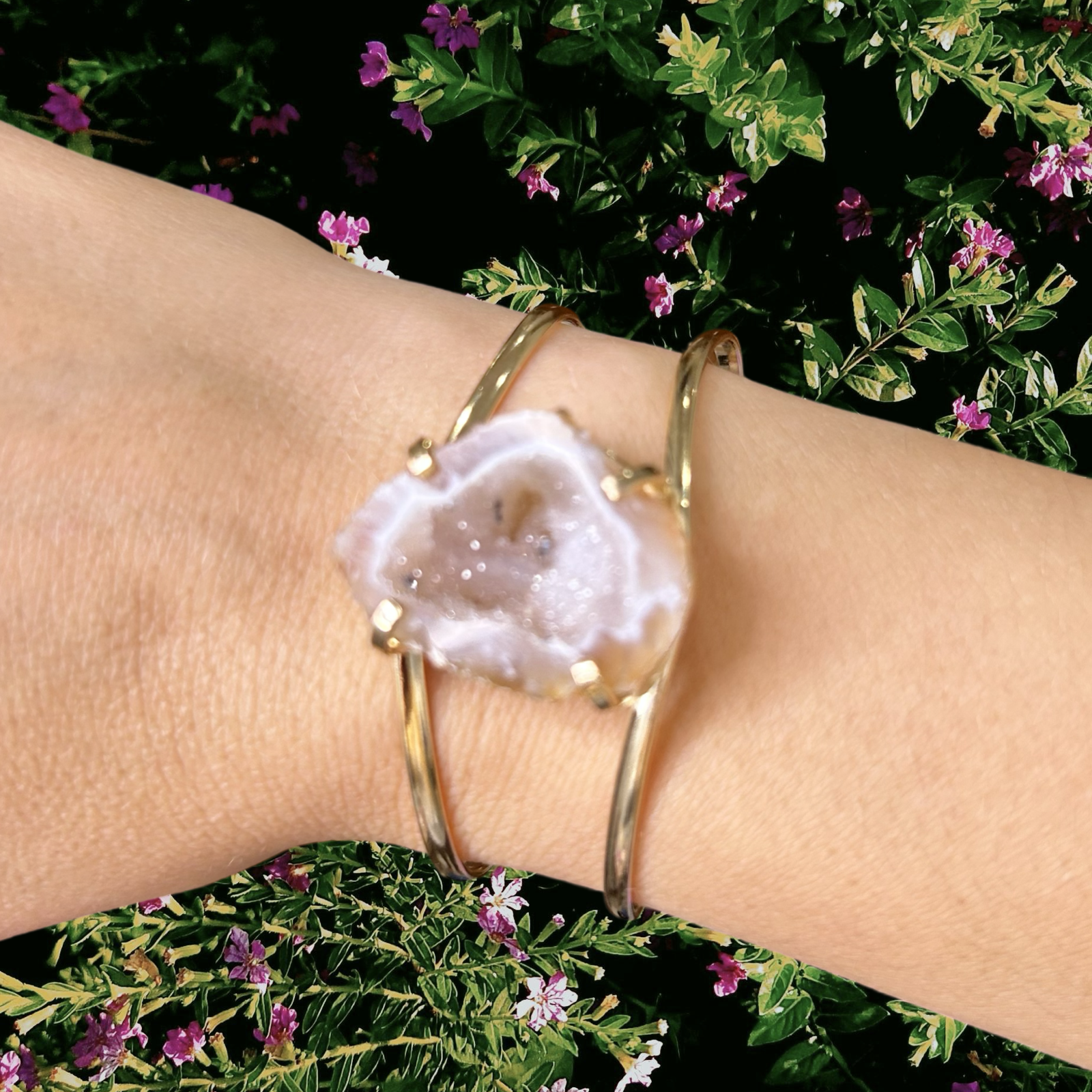 Geode Cuff Bracelet