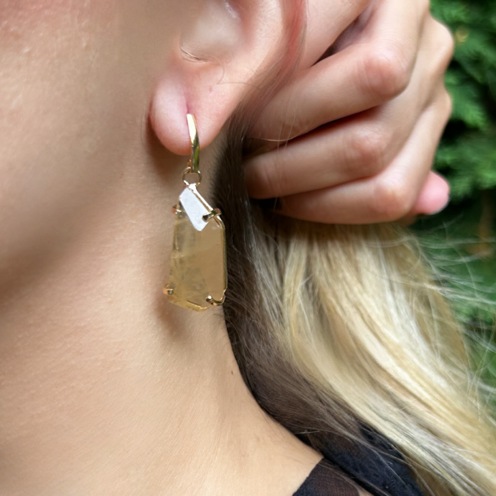 Citrine Drop Earrings