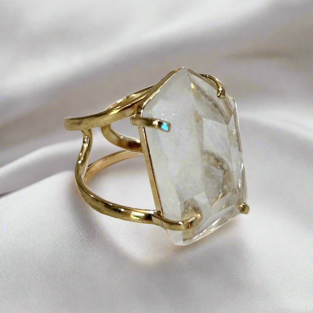 Clear Quartz Ring