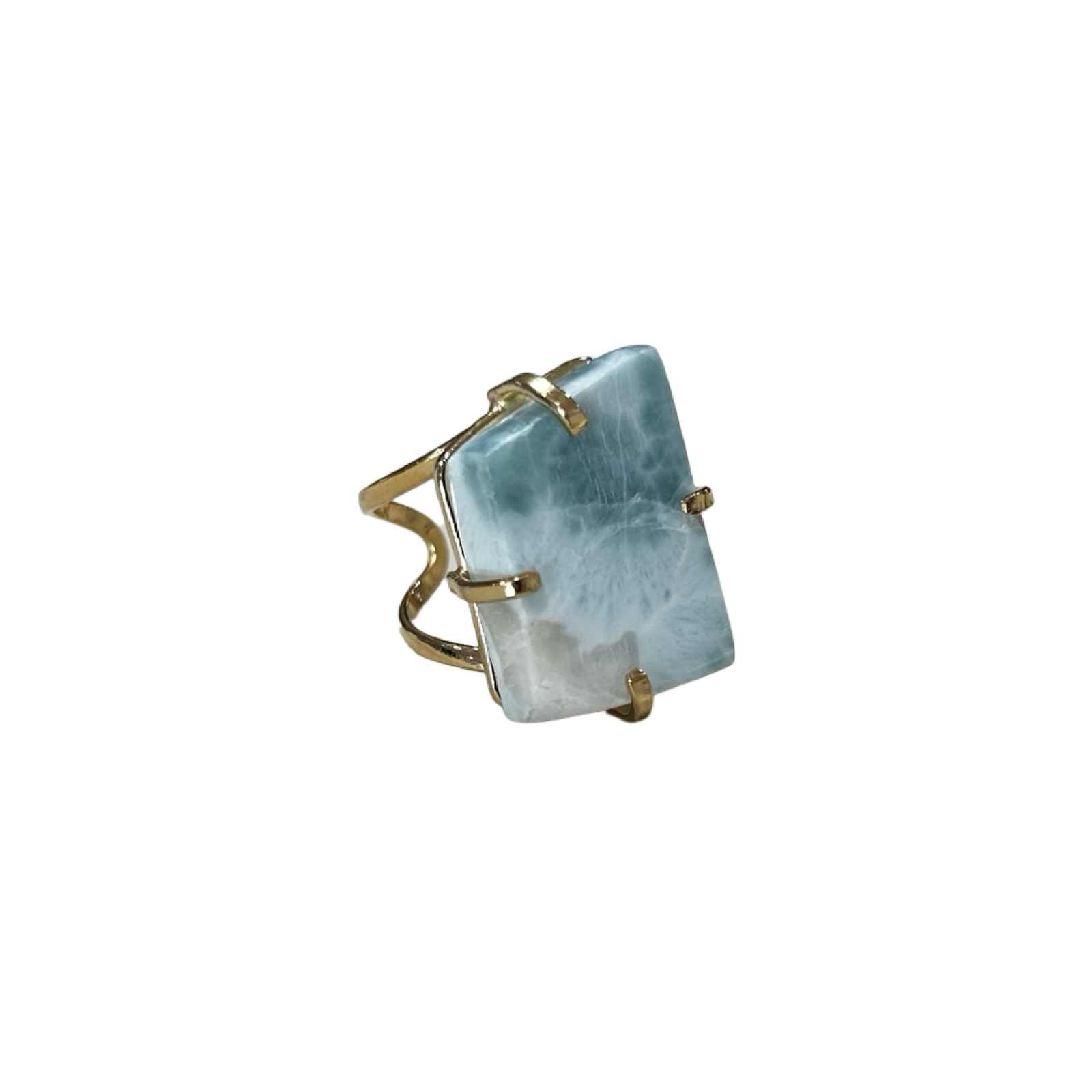 Larimar Statement Ring