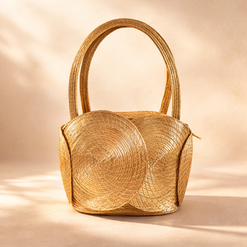 Sol Dourado Bag — Handmade Golden Grass (Capim Dourado) Bag from Brazil