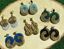 Limited Edition Summer Vibes Golden Grass Earrings — Handmade, Lightweight & Colorful