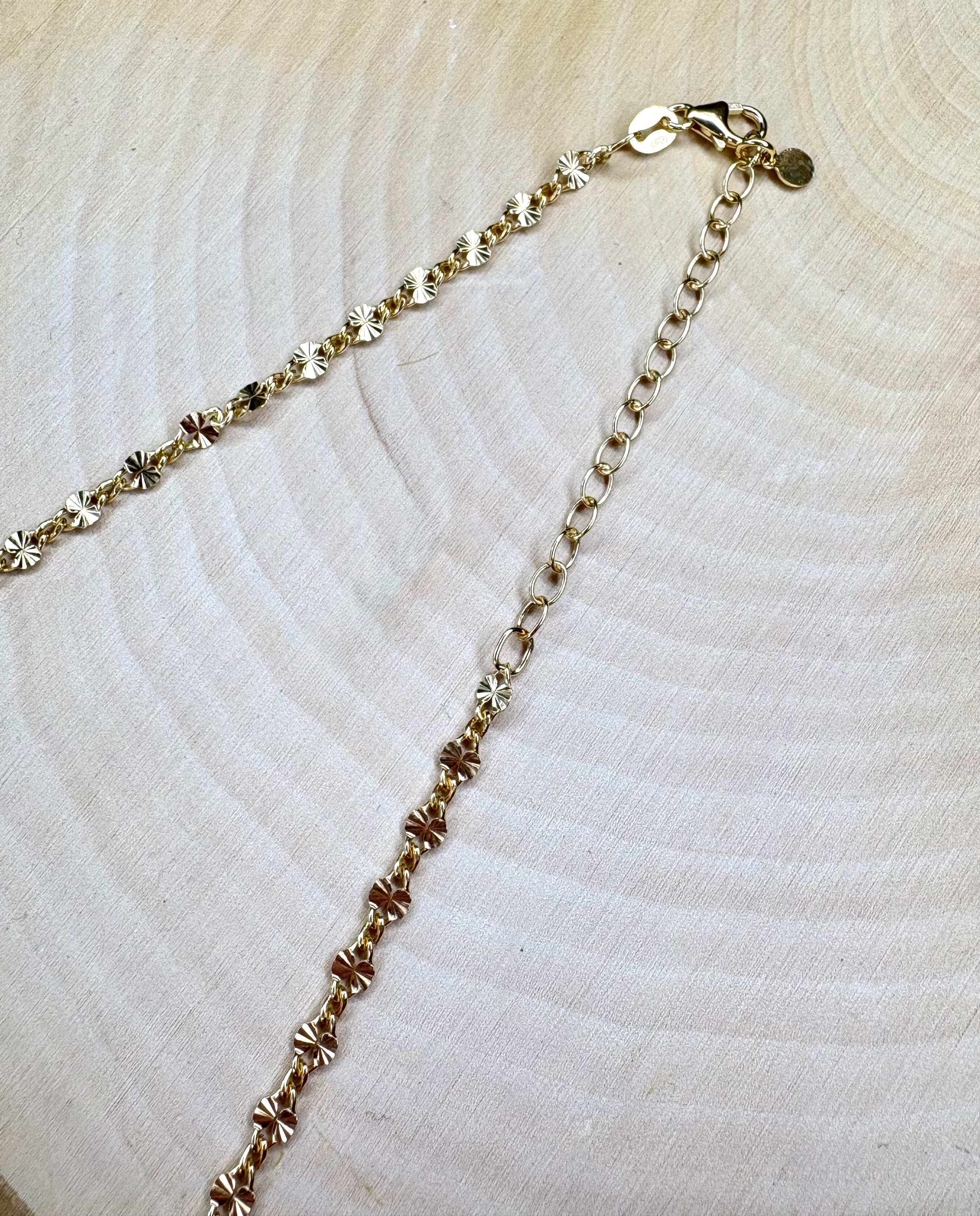 Fancy Bow-Design Chain – 24K Gold Filled