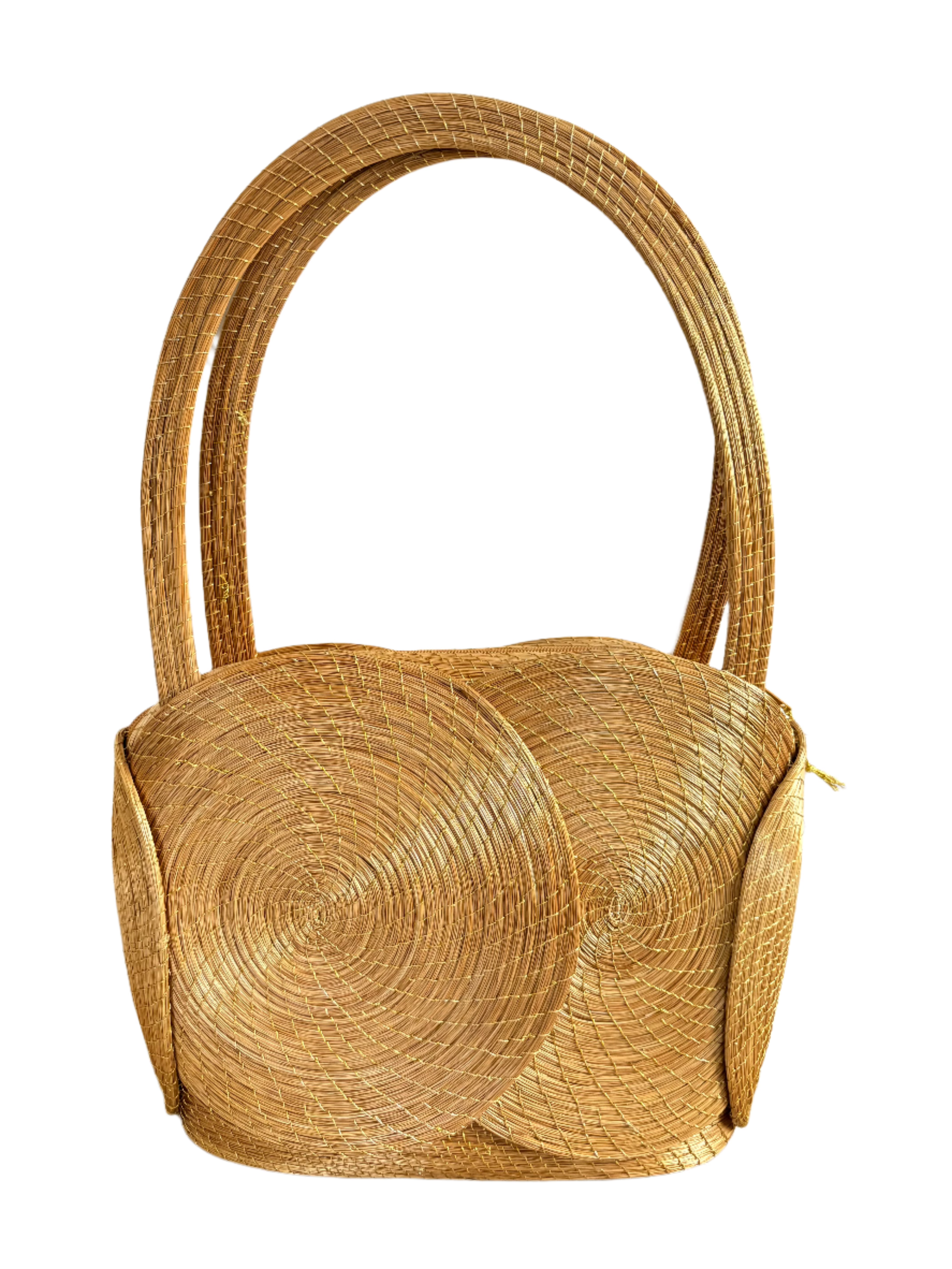 Sol Dourado Bag — Handmade Golden Grass (Capim Dourado) Bag from Brazil