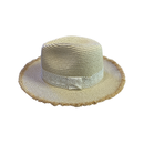 Cream Raffia Panama Hat