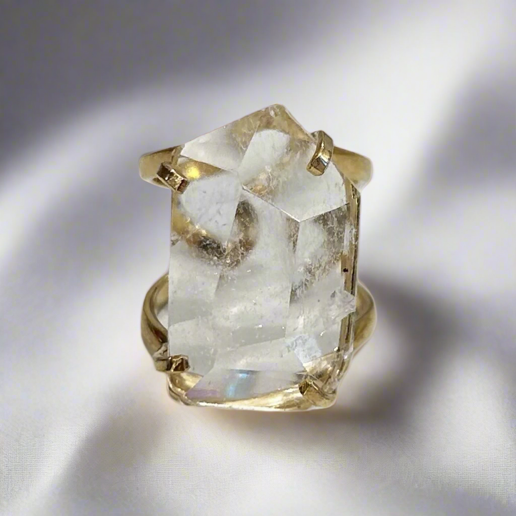 Clear Quartz Ring