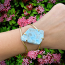 Larimar Cuff Bracelet