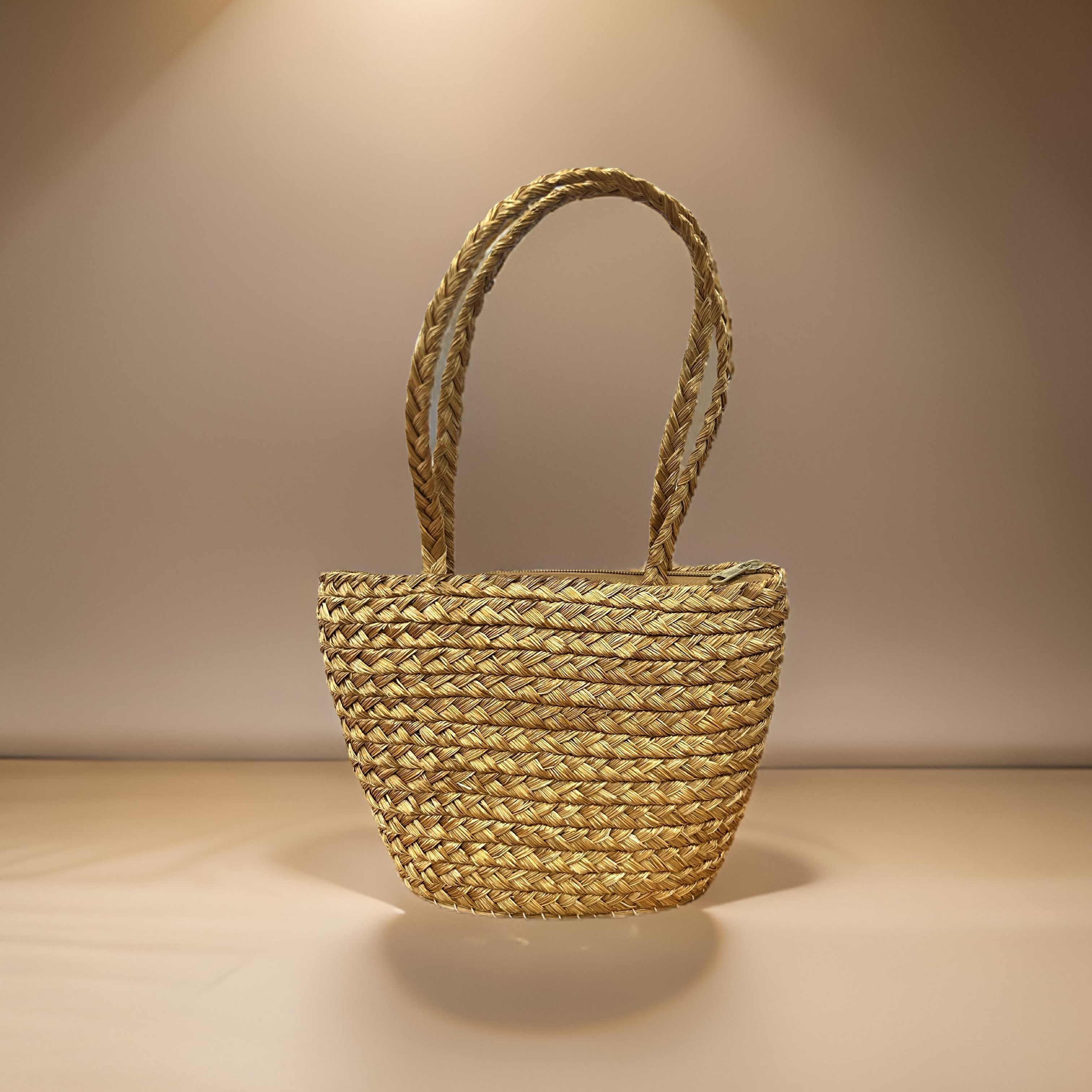 Mini Golden Grass Bag