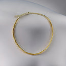 Golden Grass Twisted Choker