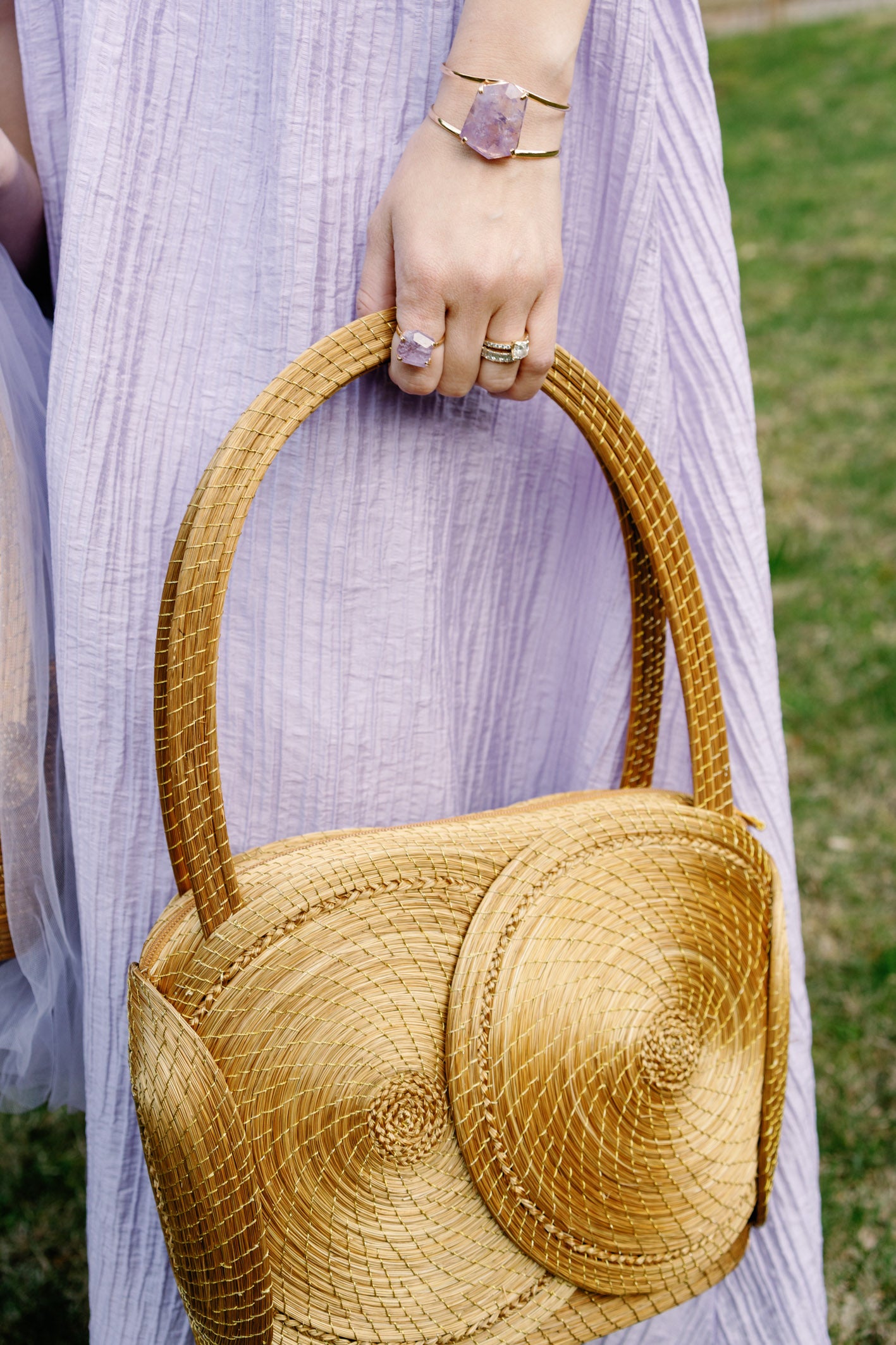 Sol Dourado Bag — Handmade Golden Grass (Capim Dourado) Bag from Brazil