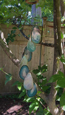 Green Agate Wind Chime - Medium Size